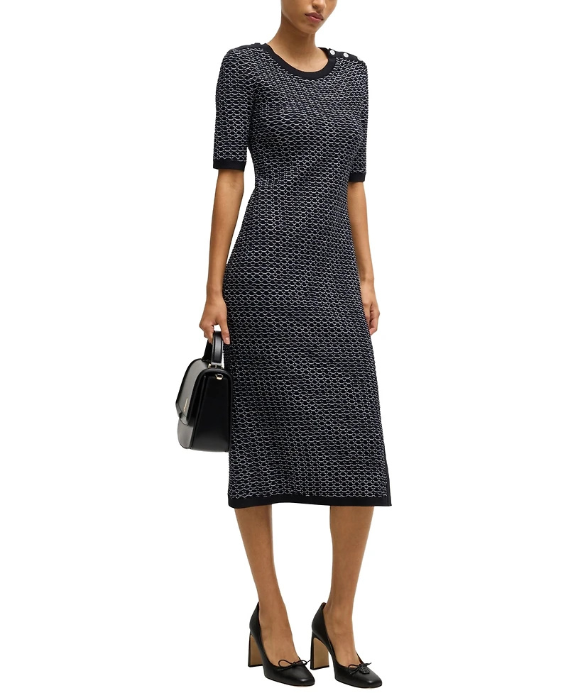 Boss by Hugo Women's Crew-Neck Dress
