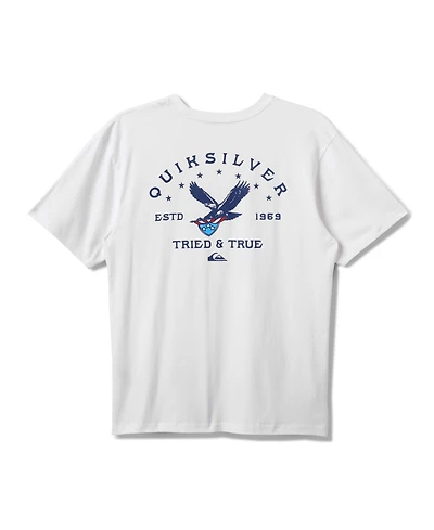 Quiksilver Men's Eagle Usa Short Sleeve T-shirt