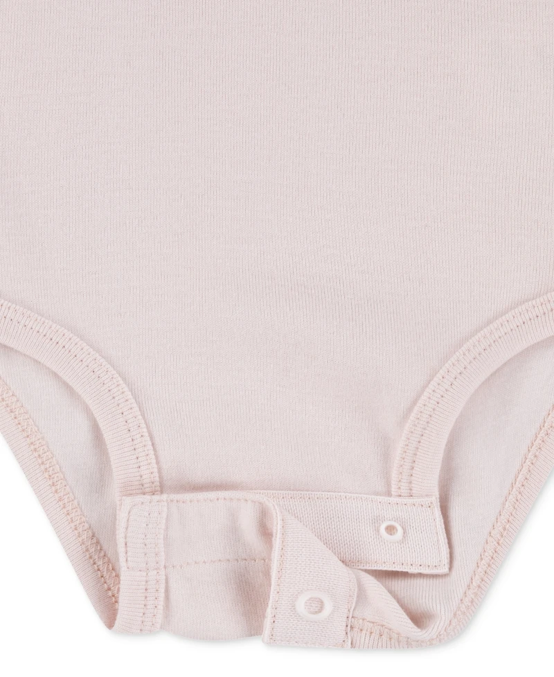 Huggies Baby Girls Turn Me Around Cotton Jacket, Bodysuit & Pants, 3-Piece Set