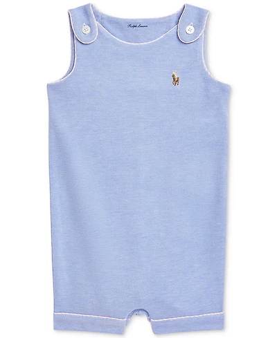 Polo Ralph Lauren Baby Boys Cotton Mesh Tank Shortall