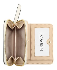 Nine West Lockup Zip Around Wallet