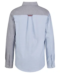 Tommy Hilfiger Toddler and Little Boys Quad Oxford Shirt