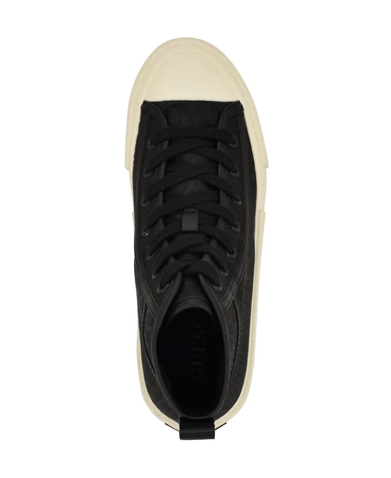 Guess Women's Colyn High Top Logo Lace-Up Sneakers