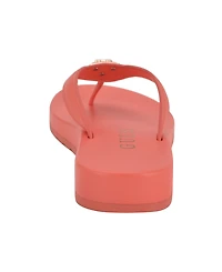 Guess Women's Candry Triangle Logo Eva Thong Flip Flop Sandals