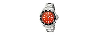 Invicta Men's 4186 Pro Diver Automatic 3 Hand Orange Dial Watch