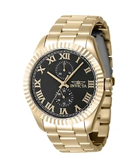 Invicta Men's Specialty Quartz Multifunction Black Dial Watch