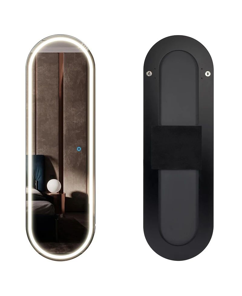 Vlsrka Oval Led Full Length Mirror