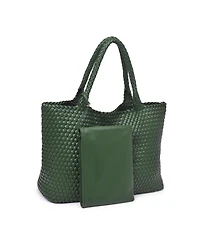 Moda Luxe Solana Large Woven Tote Bag