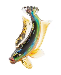 Dale Tiffany 11.5" Bavaro Fish Art Glass Figurine