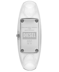 Diesel Women's Wonder-d Quartz Two-Hand White Nylon Watch, 24mm
