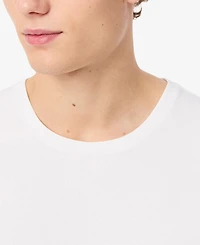Lacoste Men's 5-Pack Slim Fit Crewneck Undershirts