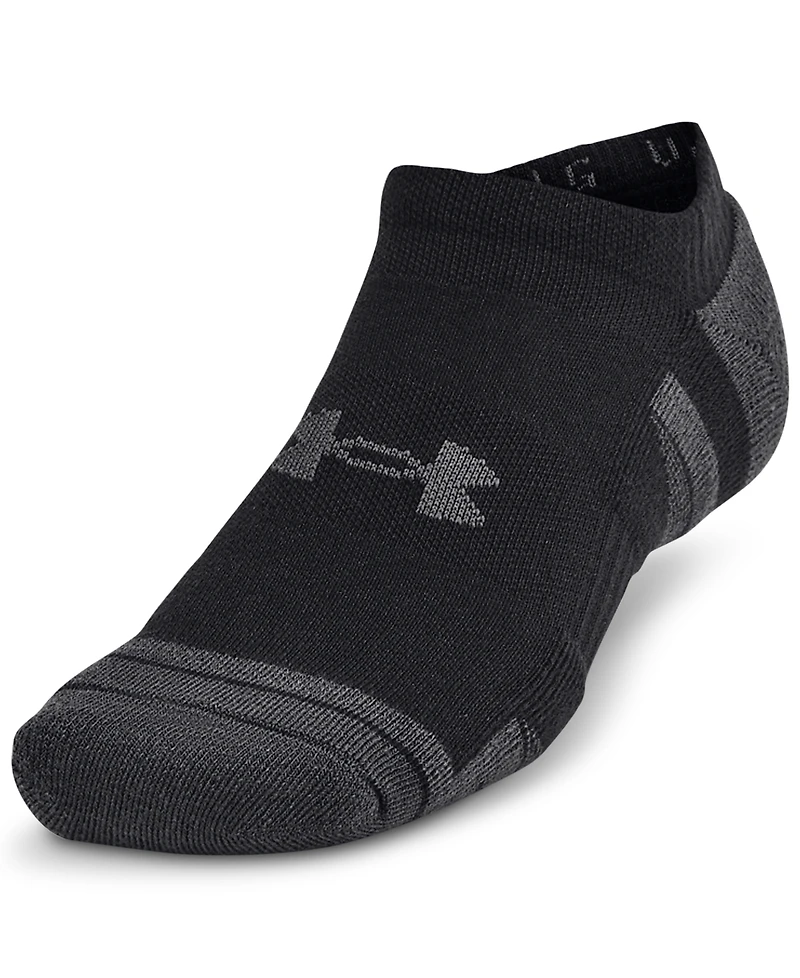 Under Armour Unisex Performance Tech No Show Socks - 6-pack