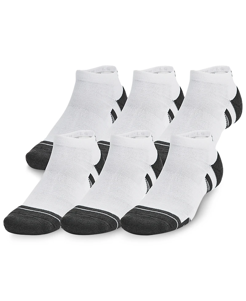 Under Armour Unisex Performance Tech Low Socks - 6-pack