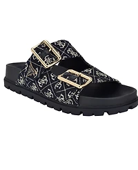 Guess Women's Fasten Double-Buckle Footbed Sandals