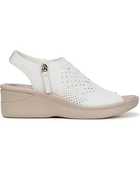 LifeStride Women's Starlet Washable Slingback Wedge Sandals