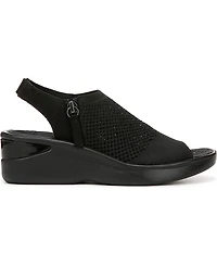 LifeStride Women's Starlet Washable Slingback Wedge Sandals