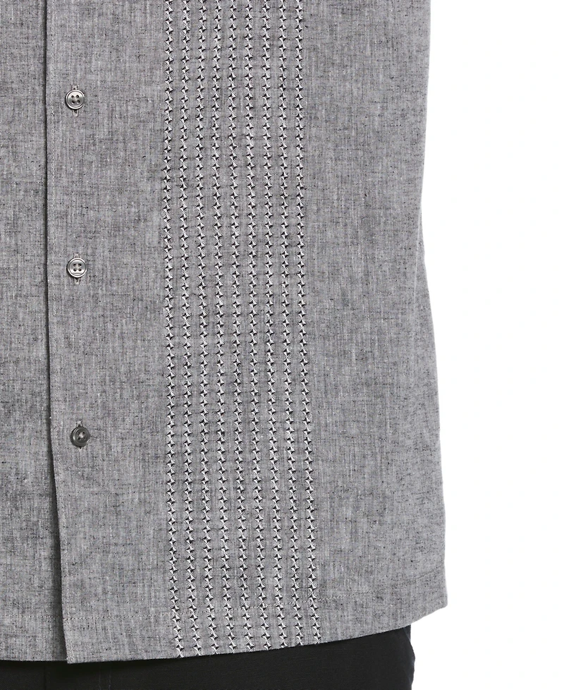 Cubavera Men's Engineered Dobby Button-Down Shirt