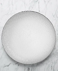 American Atelier Shine Silver Charger Plate 13", Set of 4