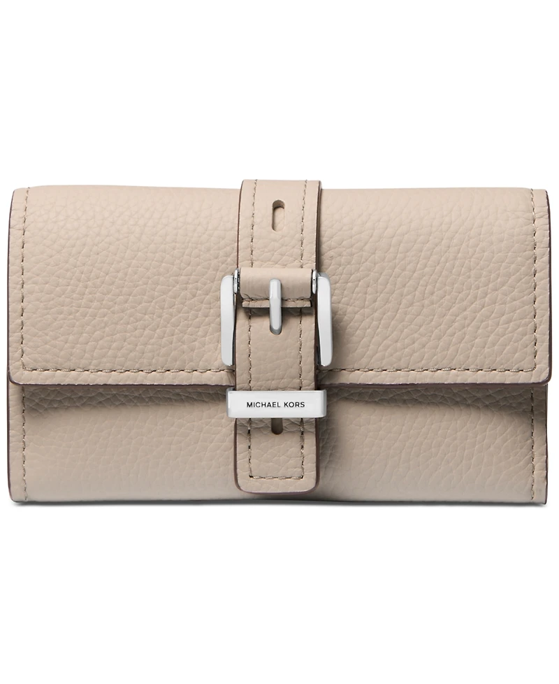 Michael Michael Kors Nolita Medium Flap Trifold Leather Wallet