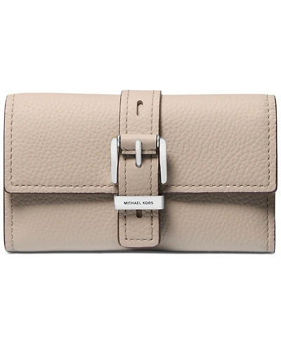 Michael Michael Kors Nolita Medium Flap Trifold Leather Wallet
