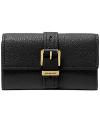 Michael Kors Nolita Flap Trifold Leather Wallet