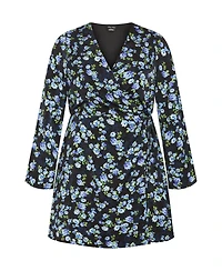 City Chic Plus Size Lenna Print Dress