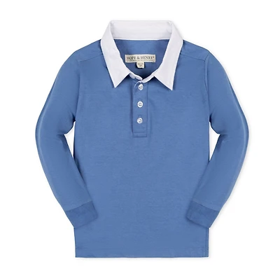 Hope & Henry Boys Long Sleeve Rugby Shirt