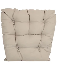 Outdoor Replacement Caroline Hanging Egg Chair Cushion and Headrest Pillow Set - 2pc