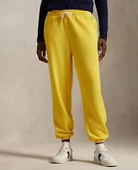 Polo Ralph Lauren Women's Lightweight Fleece Athletic Sweatpants