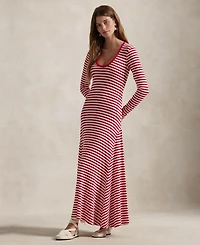 Polo Ralph Lauren Women's Striped Scoopneck Dress