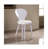 Armless Chair – Stylish and Versatile Seating for Living Room, Bedroom, or Office