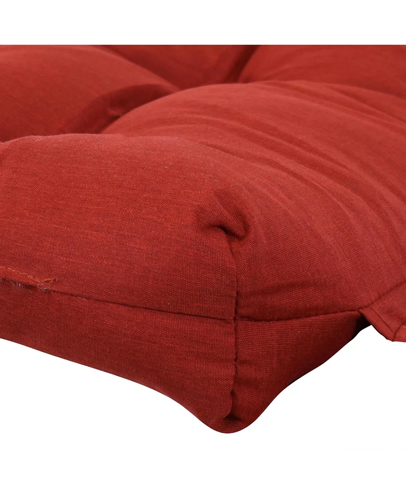 Indoor/Outdoor Olefin Polyester Tufted Chaise Lounge Chair Replacement Cushion - 23" x 75"