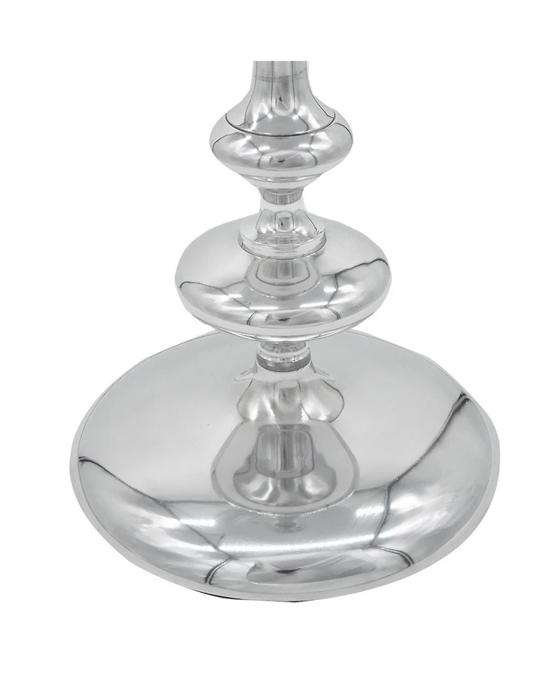 Modern Aluminum Side Table Sleek and Durable Accent for Living Room, Bedroom, or Office