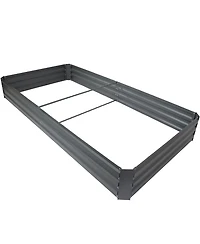 Galvanized Steel Rectangle Raised Garden Bed