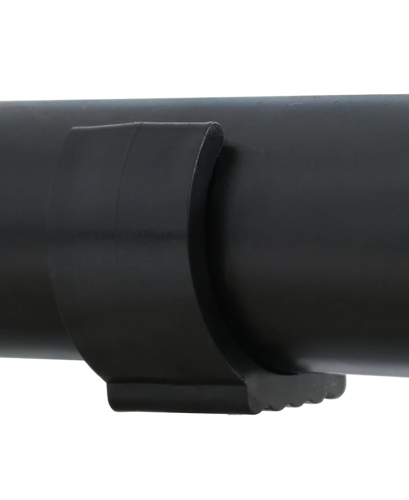 Durable Indoor/Outdoor Egg Chair Stand with Extra-Wide Round Base, Hardware and Powder-Coated Finish - 76" H - Black