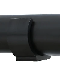 Durable Indoor/Outdoor Egg Chair Stand with Extra-Wide Round Base, Hardware and Powder-Coated Finish - 76" H - Black