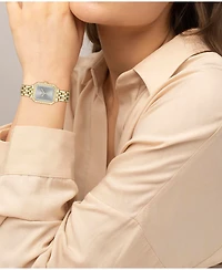 Lacoste Women's Parisienne Gold Tone Stainless Steel Bracelet Watch, 28.3 x 20.7mm