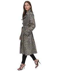 Dkny Women's Belted Double-Breasted Trench Coat