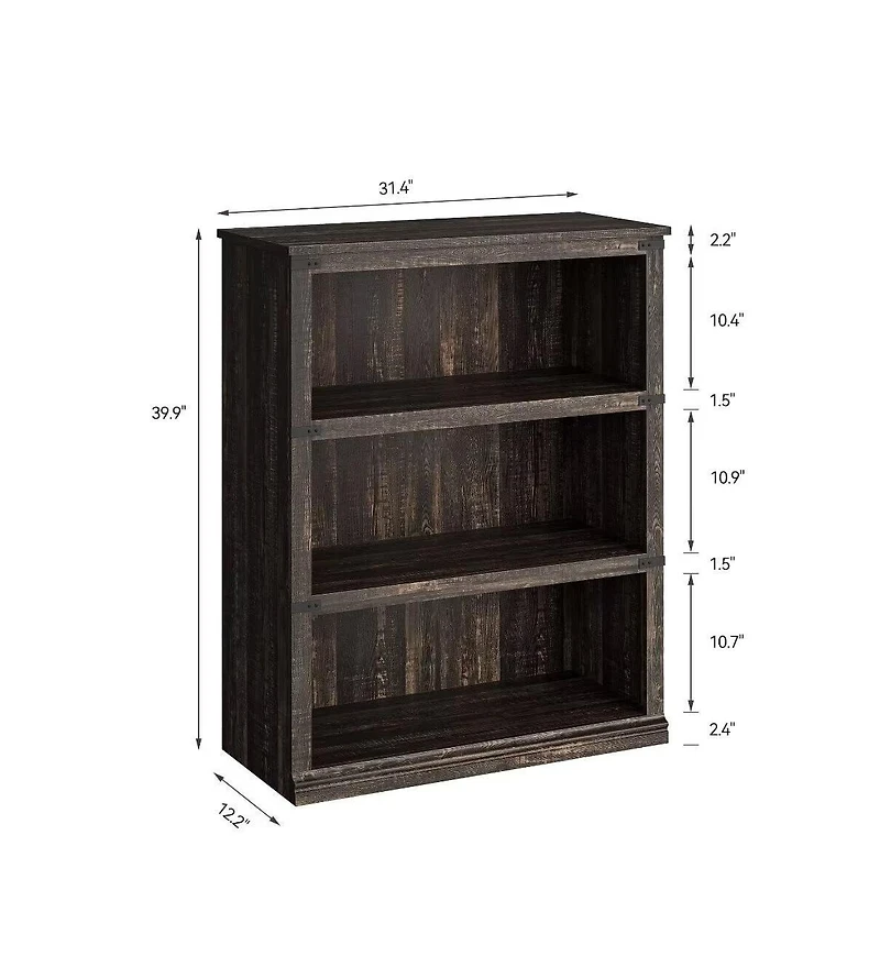 gaomon Farmhouse Book Shelf with Storage