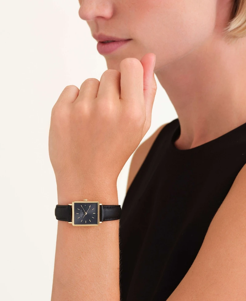Rosefield Boxy Xs Women's Leather Watch 24mm