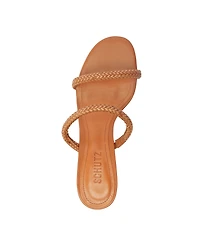 Schutz Women's Taliah Woven Slip-On Dress Sandals