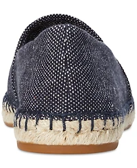 Lauren Ralph Women's Cameron Logo Slip-On Espadrille Flats