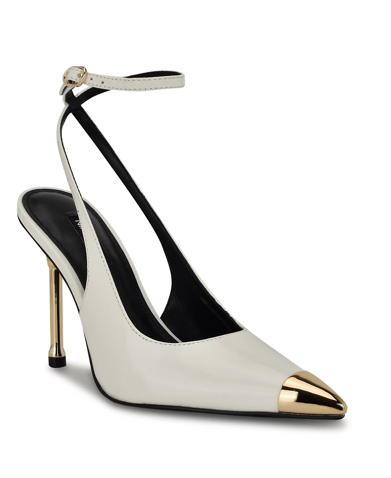 Nine West Women's Monroh Ankle Wrap Stiletto Pumps