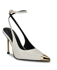 Nine West Women's Monroh Ankle Wrap Stiletto Pumps