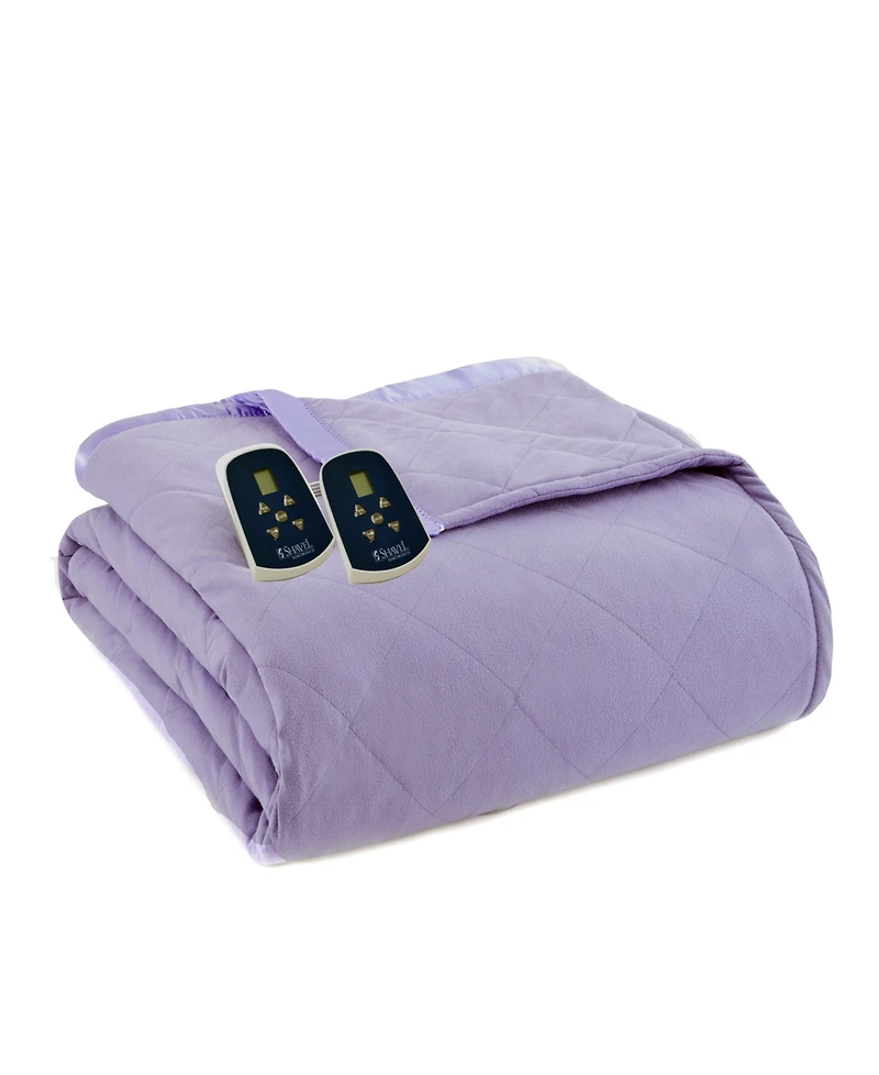 Shavel Micro Flannel 7 Layers of Warmth Electric Blanket