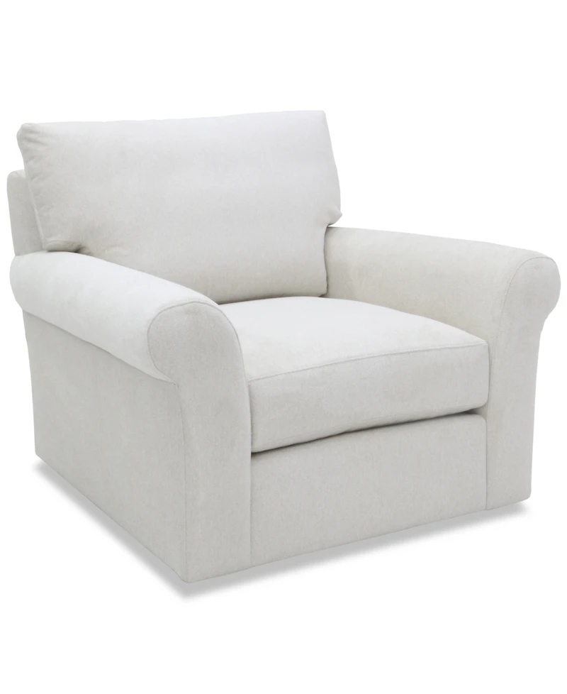 Reiter Fabric Swivel Arm Chair, Exclusively at Macy's