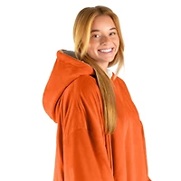 The Bare Homey - Adult Wearable Blanket Sherpa Side Pockets