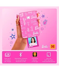 Kodak x Barbie Step Slim Instant Portable Photo Printer + Barbie Deluxe Camera Case & More