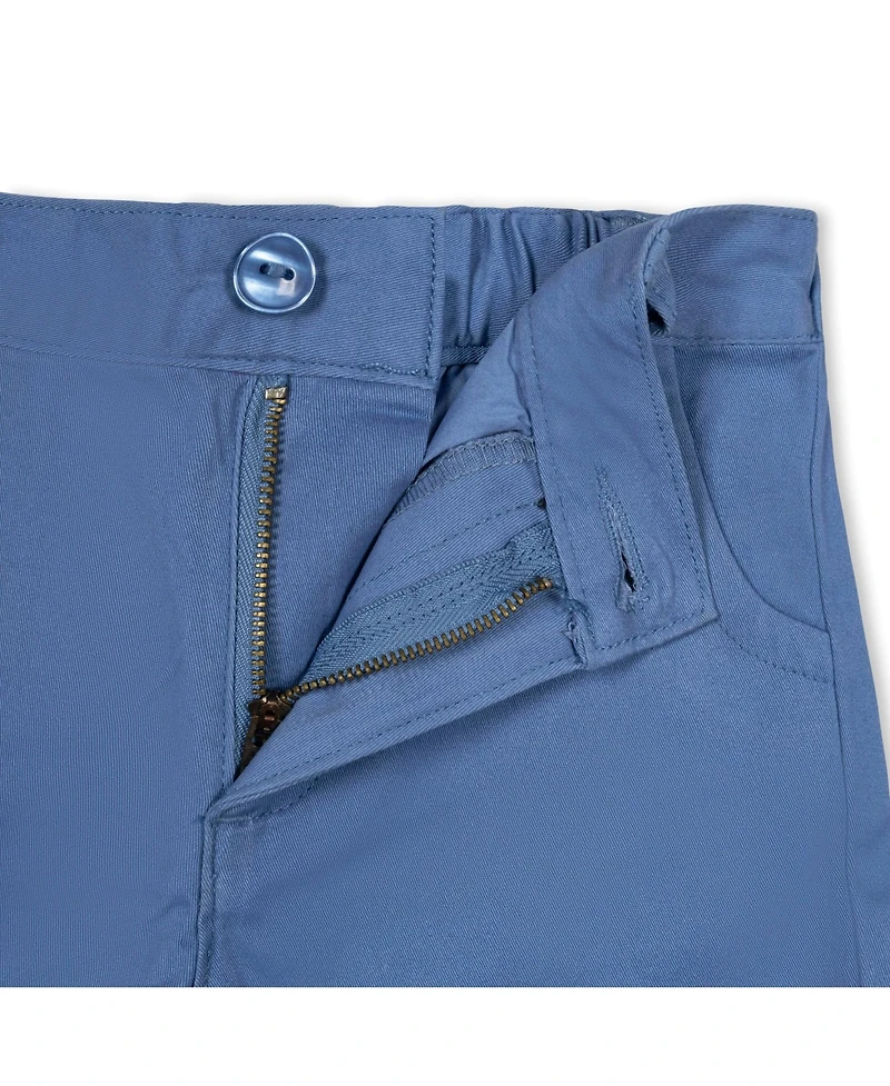 Hope & Henry Big Girls Stretch Chino Pull-On Short