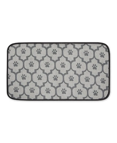 Bone Dry Pet Mat Lattice Paw Print